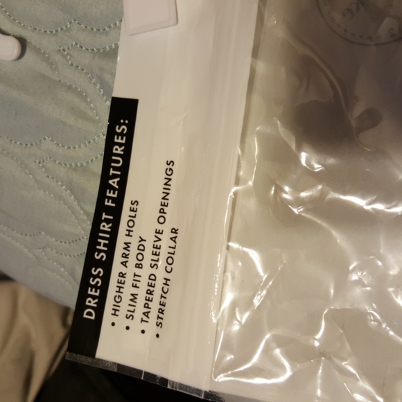 3 Piece Dark Red Dress Shirt Set - Picture 5 of 8